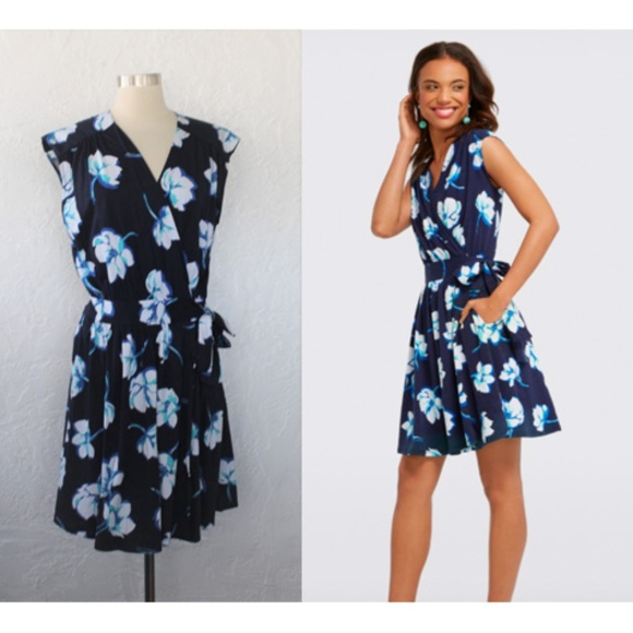 draper james wrap dress